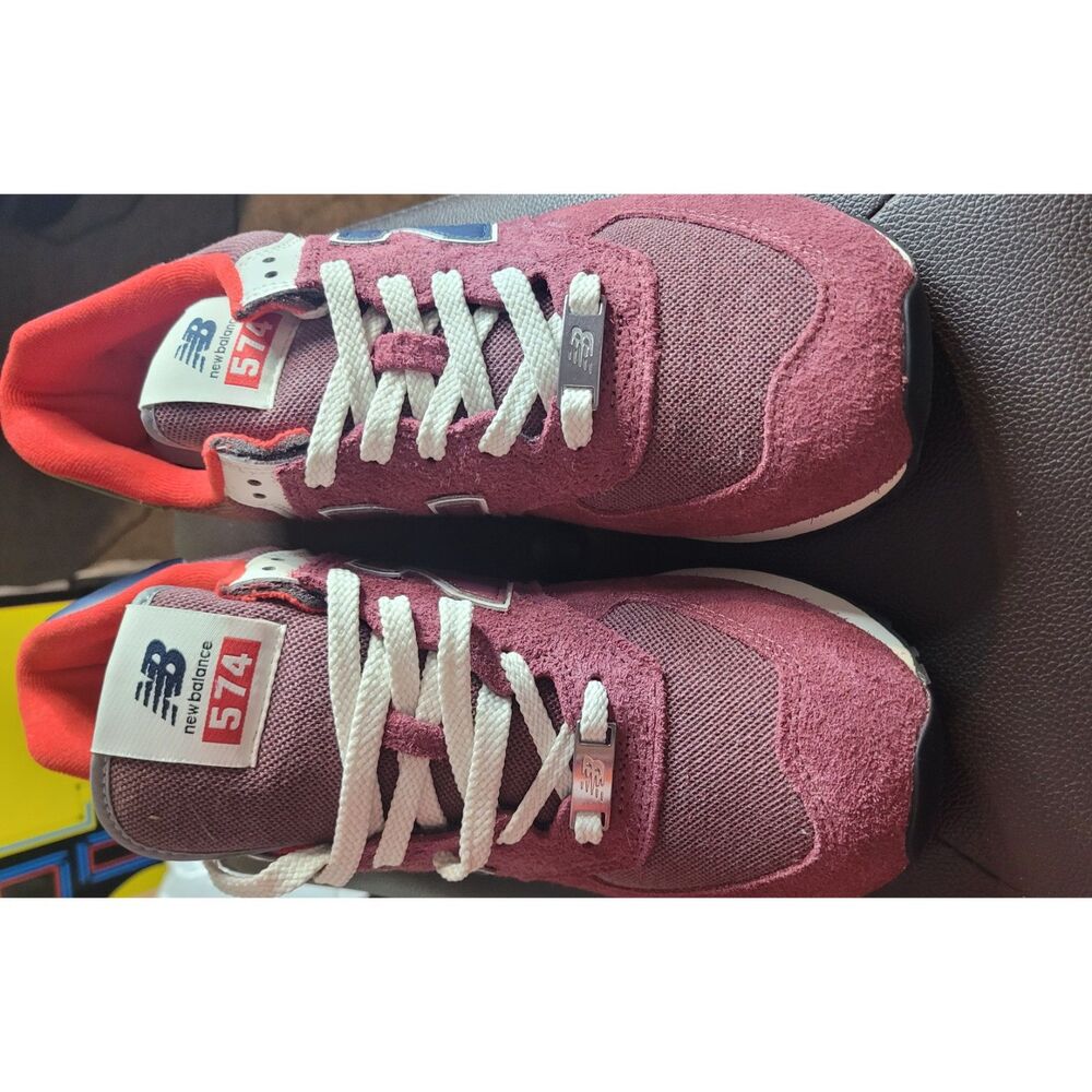 New Balance 574 U574RX2 Red Blue Men's Size 10 ENCAP Classic Sneakers New - Picture 4 of 7